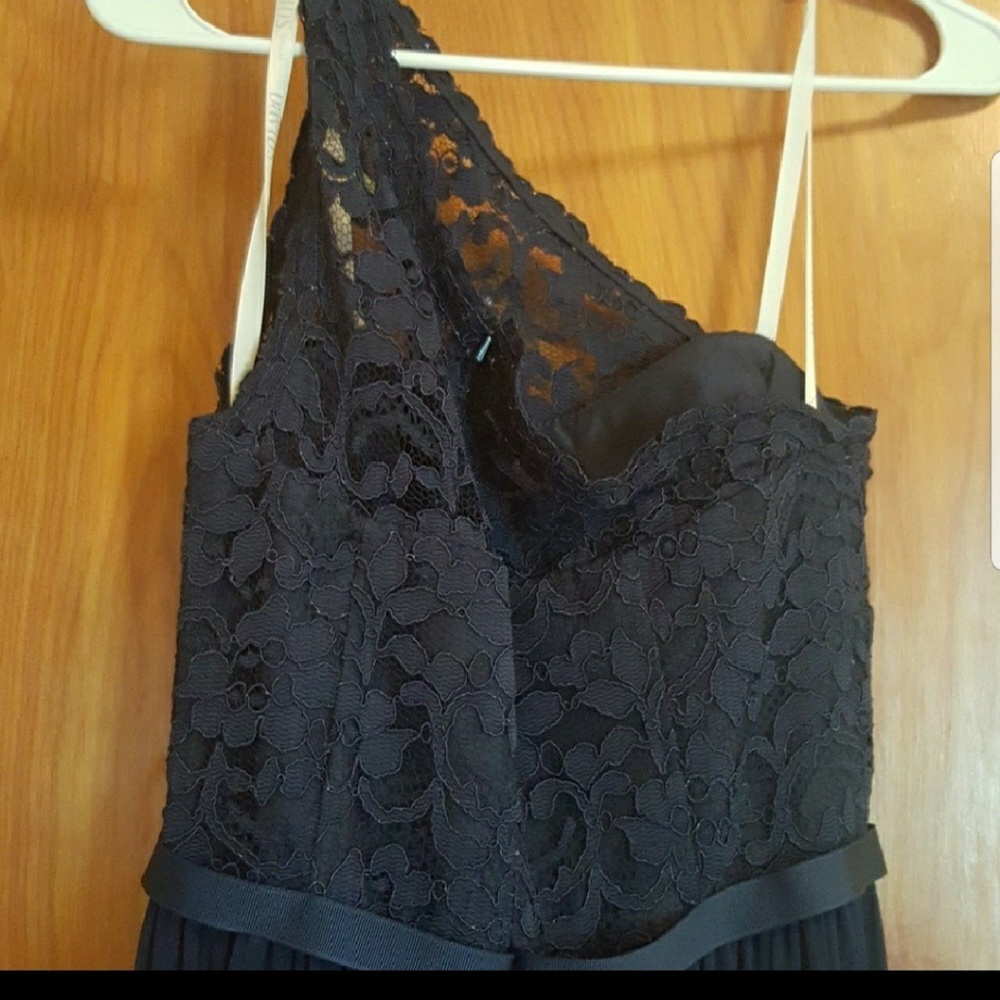 David's bridal bridesmaid dress.